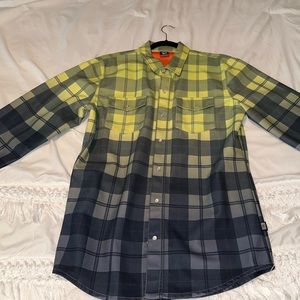 Volcom Men’s long sleeve snap shirt